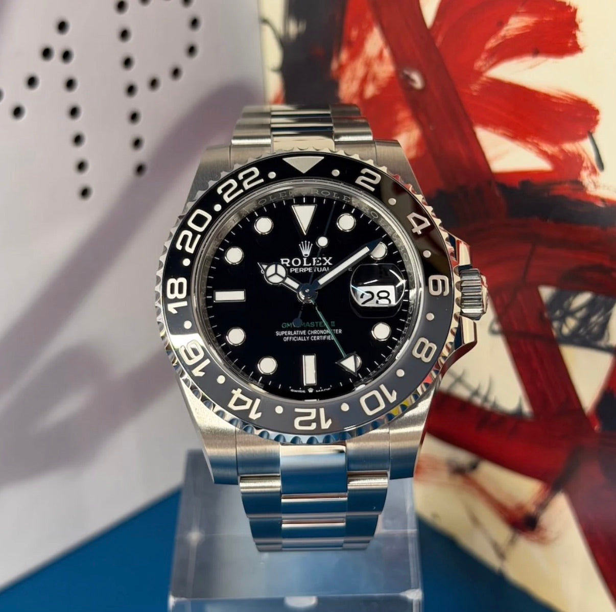 Rolex GMT-Master II - 126710GRNR Oyster "Bruce Wayne" 2025
