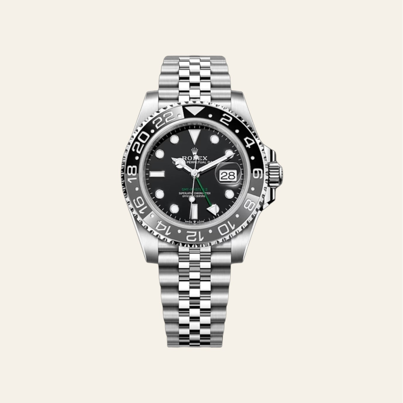 Rolex GMT-Master II - 126710GRNR Jubilee "Bruce Wayne"