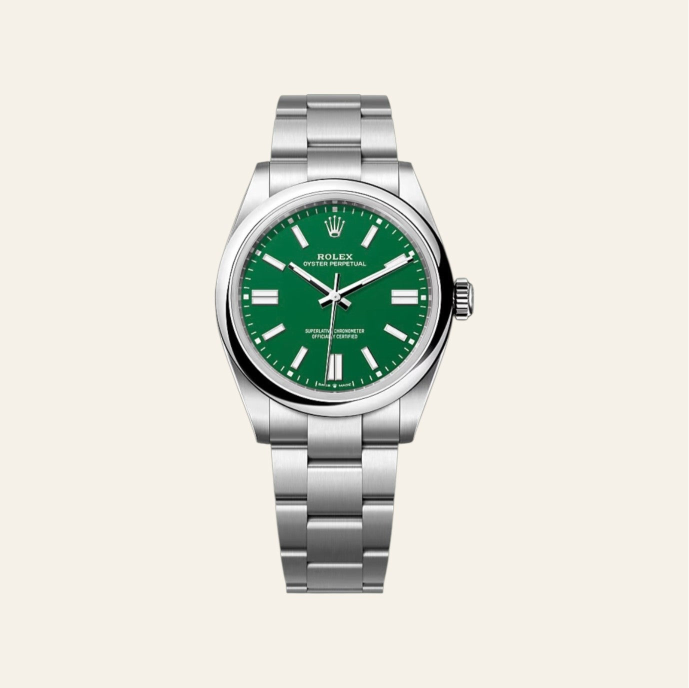 Rolex Oyster Perpetual 41 - 124300 Vert